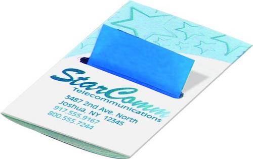 Post-it® Flag Clear Dispenser with Printed Insert TFCSL ... from ASI 91240 3M/Promotional Markets Dept