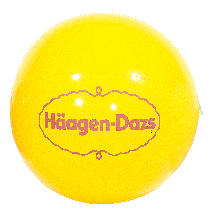 Inflatable Solid Color Yellow Beachball... from ASI 39209 Beachline Corporation