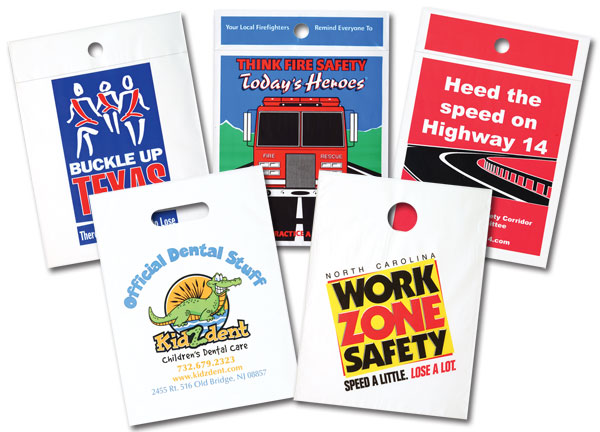 Custom Design Plastic Litter Bags... from ASI 74360 ZZ CLOSED - Noteworthy