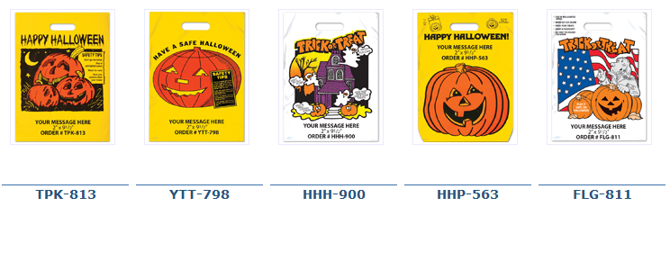 Standard Design Halloween Bags... from ASI 74360 ZZ CLOSED - Noteworthy
