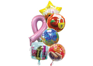 Custom Shaped and Flexographic Mylar Foil Balloons... from ASI 55675 Galaxy Balloons Inc