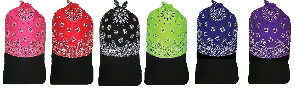 Paisley Bandanna Laundry Bag... from ASI 44020 Bandanna Promotions By CARO-LINE