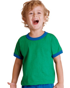 Rabbit Skins Toddler Ringer T-Shirt... from ASI 42090 ZZ OLD/Drop - Broder Bros., Co