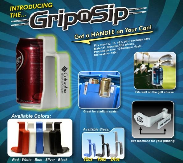 Grip 'n Sip Can Handle... from ASI 44610 ZZ - NOT KNOWN, OLD IMPORT, ASI:44610