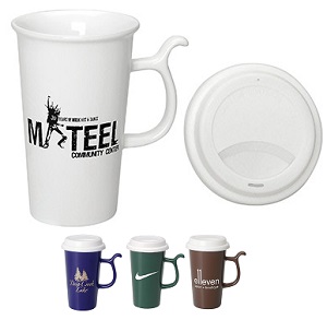 Ceramic Travel Cup with Silicone Sip Top... from ASI 90479 ZZ DROPPED -TJ Promotions Corp