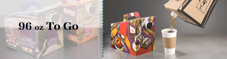 96 oz To Go – Coffee to Go – Bag/Bladder Corrugated