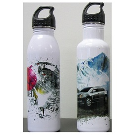 Full Color H2Go Stainless Steel (4 color process)... from ASI 51197 ETS Express, LLC