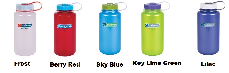 Nalgene 32 oz Wide Mouth Translucent Water Bottles... from ASI 74245 Nordic Co Inc