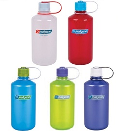 Nalgene 32 oz Narrow Mouth Translucent Water Bottles... from ASI 74245 Nordic Co Inc