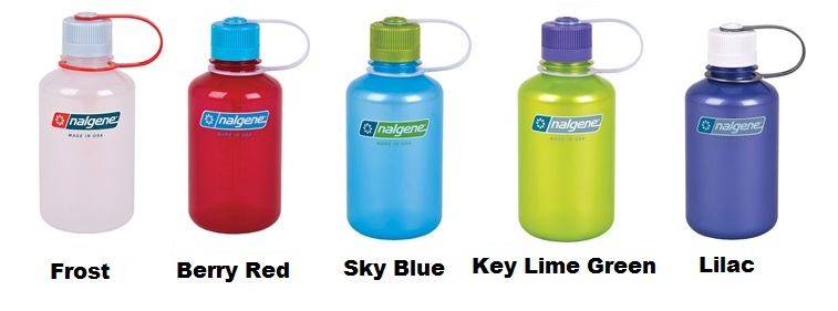Nalgene 16 oz Narrow Mouth Translucent Water Bottles... from ASI 74245 Nordic Co Inc