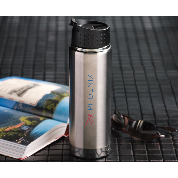 Double Wall Vacuum Insulated Stainless Steel Bottle... from ASI 99030 Zipline