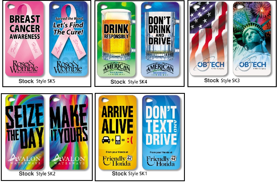 Stock Designs: Lenticular Cases for iPhone... from ASI 52480 Enduraline