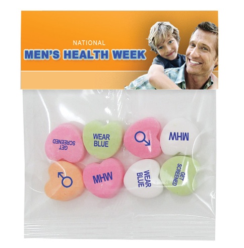 Custom Message Conversation Hearts in Header Bag... from ASI 71685 Midnite Snax®