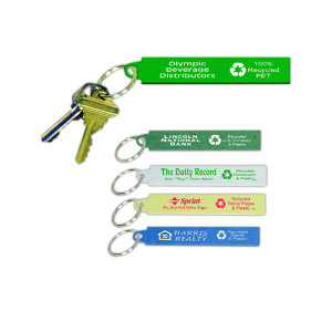 Recycled material key chain ... from ASI 75630 ZZ OLD/Drop - PPC/Greatstuff!