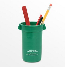 Round Mini TRC Recycling Bin