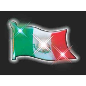 Flashing Mexican Flag Pin... from ASI 34194 ALightPromos