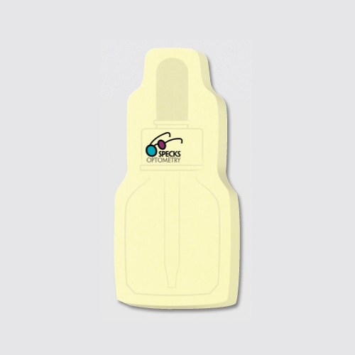 Eye Dropper / Bottle - Die Cut Post-it Note Pads ... from ASI 91240 3M/Promotional Markets Dept