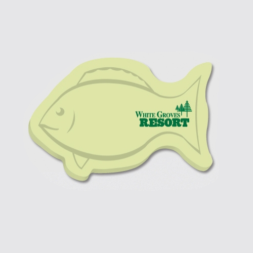 Fish - Die Cut Post-it Note Pads ... from ASI 91240 3M/Promotional Markets Dept