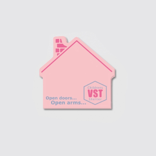 House / Home - Die Cut Post-it Note Pads ... from ASI 91240 3M/Promotional Markets Dept