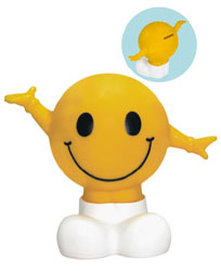 Rubber Smiley Man Bank... from ASI 57705 Goodview Industries Co Inc