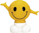 Rubber Smiley Man Bank... from ASI 57705 Goodview Industries Co Inc