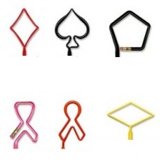 Basic and Geometric Shaped Pens and Pencils... from ASI 39850 The Bentcil Company
