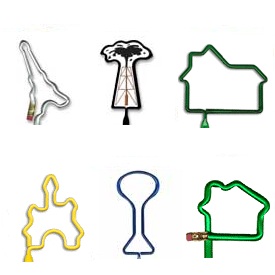 Building / Structure Shaped Pens and Pencils... from ASI 39850 The Bentcil Company