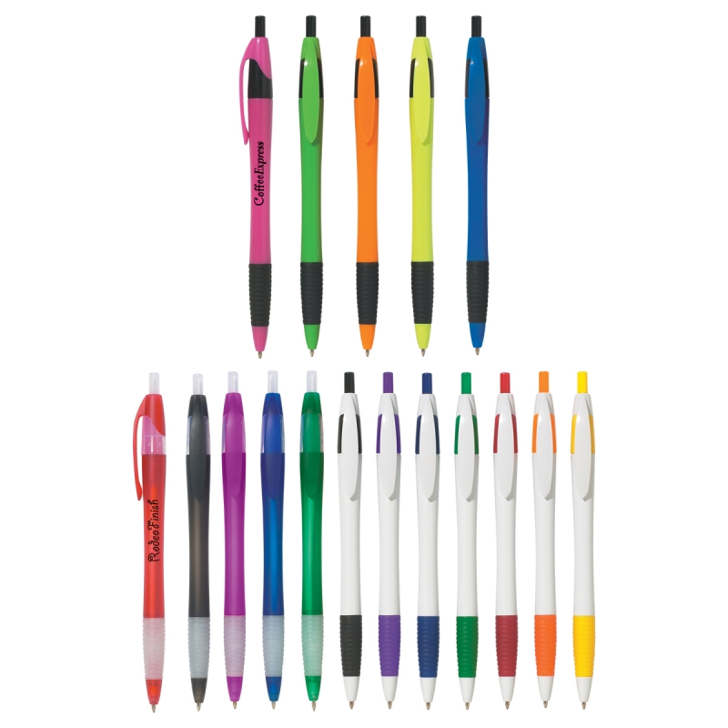 Fargo Rubber Grip Click Pens... from ASI 61125 Hit Promotional Products / Hub Pen