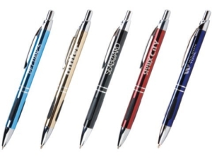 Metal Pen - Aluminum w/ Grip... from ASI 61966 HPG / Hub Pen