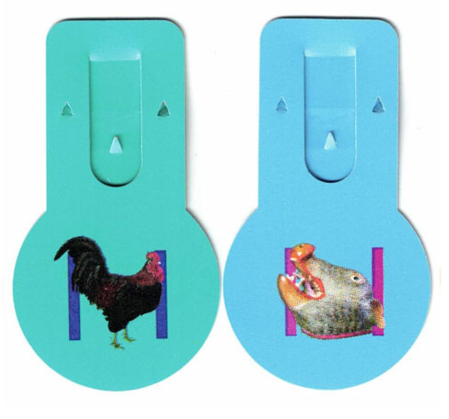 Plastic tab with a full color digital imprint. ... from ASI 31840 ZZ OLD - Adco Litho Line Inc