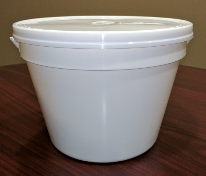 Popcorn Pail / Bucket / Tub - 128 oz with optional... from ASI 91265 ZZ CLOSED - Timberwolf Products