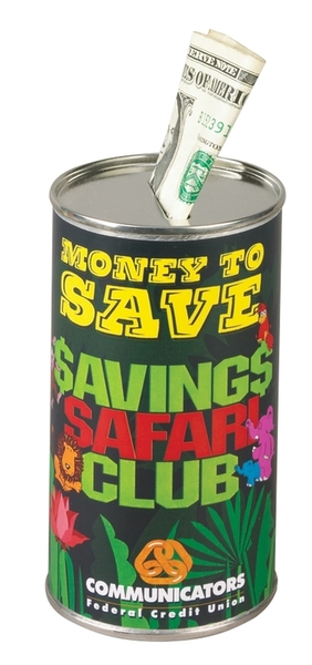 Classic Metal Coin Bank / Collection Can... from ASI 44830 The Chest