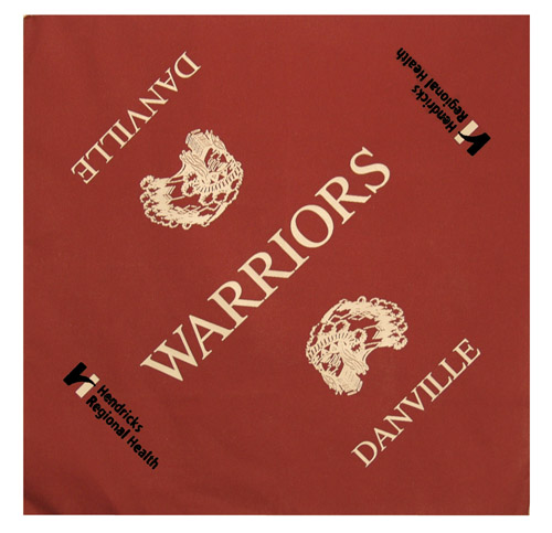 Muslin bandanna with purl stitch edges.... from ASI 31260 AdCapitol / Adcapitol