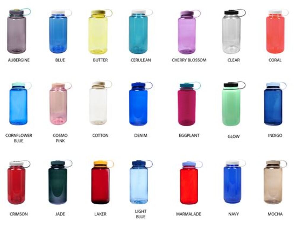 Nalgene Sustain 50% Recycled Plastic 32 oz Wide Mouth Water Bottle... from ASI 74245 Nordic Co Inc
