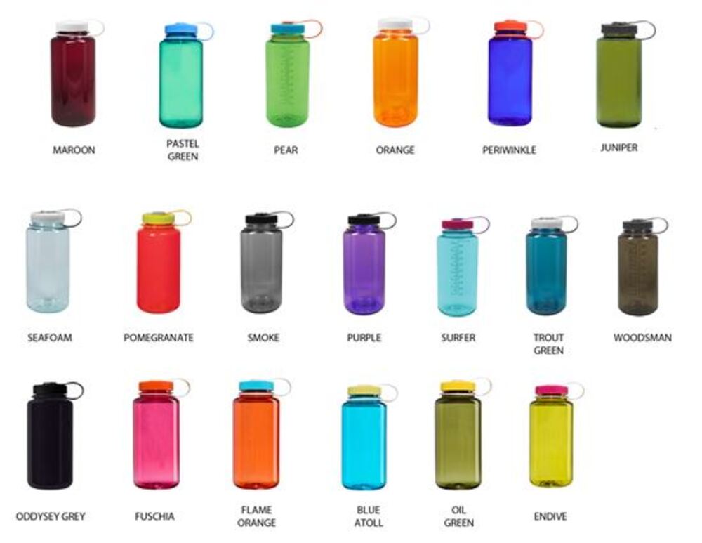 Nalgene Sustain 50% Recycled Plastic 32 oz Wide Mouth Water Bottle... from ASI 74245 Nordic Co Inc