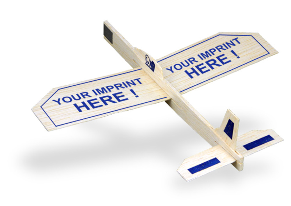 Balsa Airplane Glider - 9 inch wing... from ASI 58630 Paul K Guillow Inc