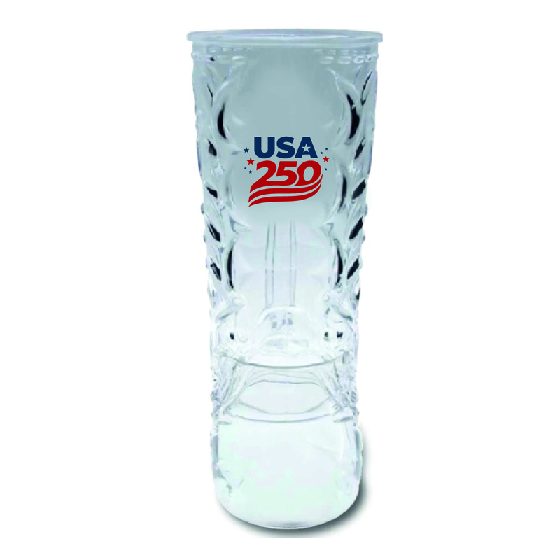 20 oz. Clear Plastic Cowboy Boot Shaped Mug with Handle. ... from ASI 61952 Howw Mfg Co Inc / Howw USA