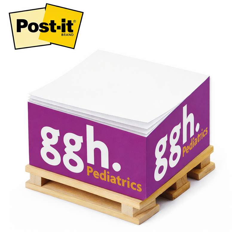 2-3/4 inch Post it Note Half Cube... from ASI 91240 3M/Promotional Markets Dept
