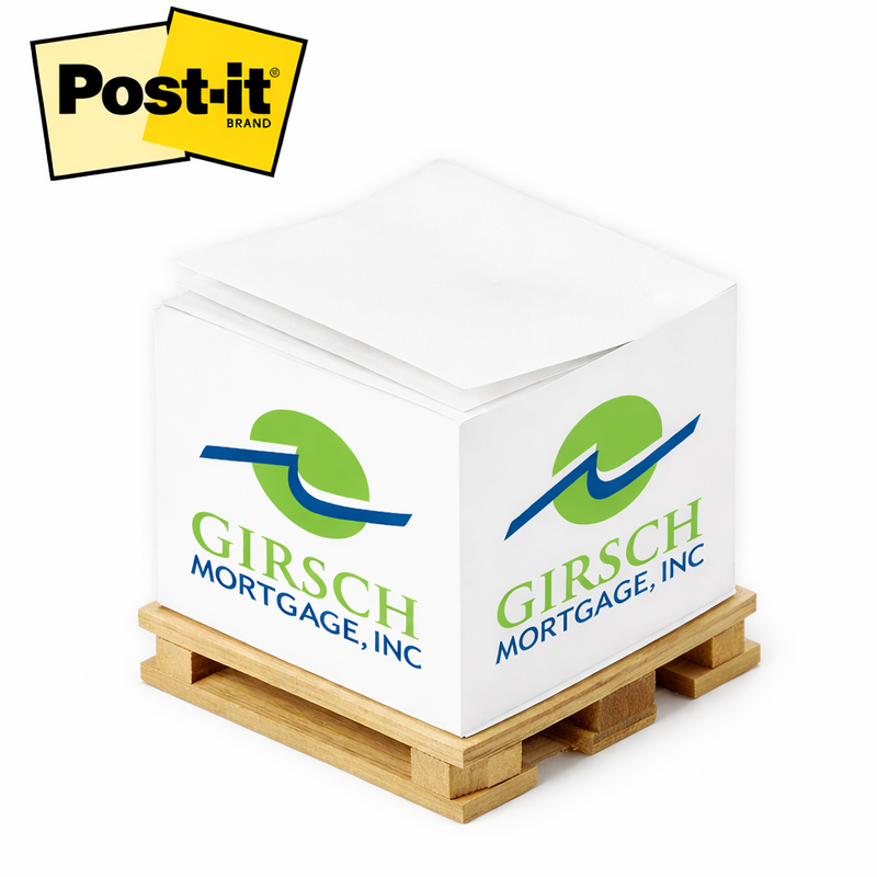 2 3/4" x 2 3/4" x 2 3/4" custom printed full... from ASI 91240 3M/Promotional Markets Dept