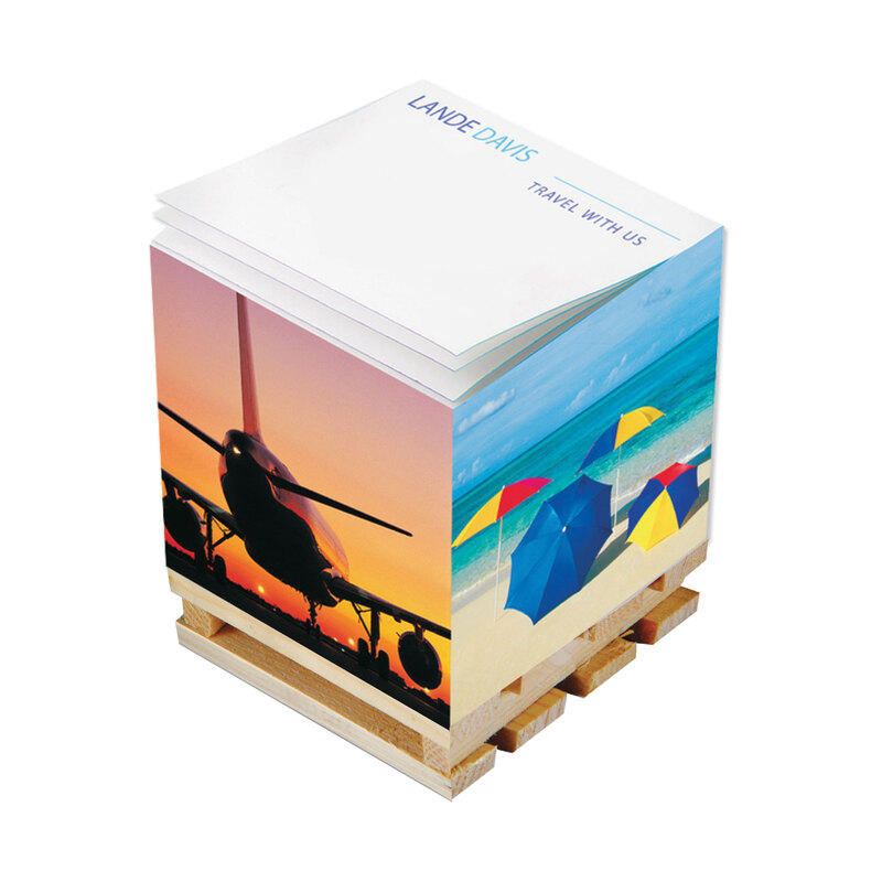 2 3/4" x 2 3/4" x 2 3/4" custom printed full... from ASI 91240 3M/Promotional Markets Dept