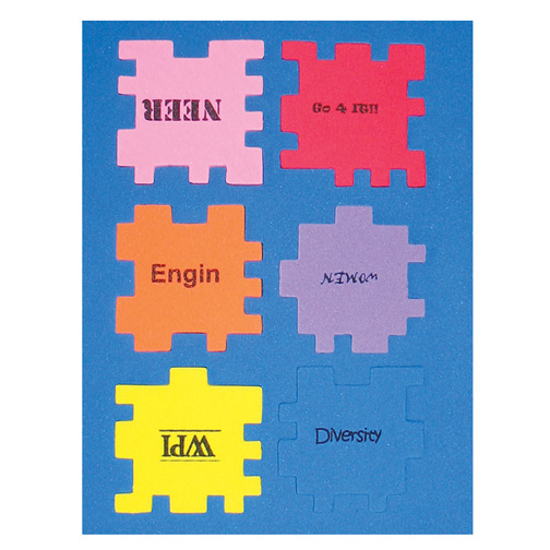 Foam Puzzle Cube with Mixed Colors - Snafooz® type puzzle... from ASI 54886 Foamworx