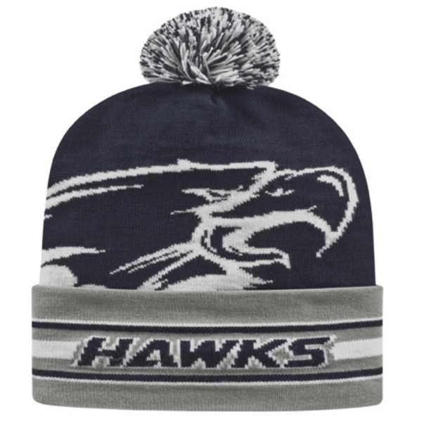 Custom Knit (Logo Knit-in) Beanie / Stocking Cap with Fine Detail... from ASI 43792 Cap America Inc