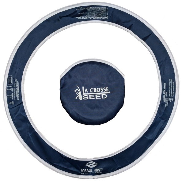 Crop Ring Tool in Collapsable Nylon Fabric for Plant Density Measurement