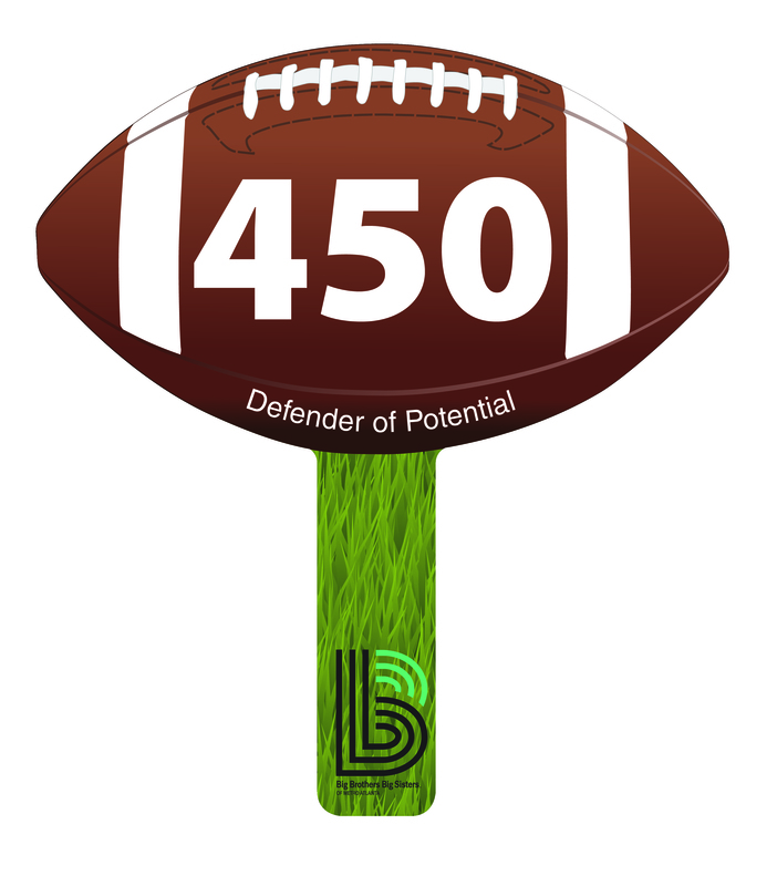 Custom shaped corrugated plastic bidder auction paddles / hand fans with... from ASI 54322 FireSprint Printing