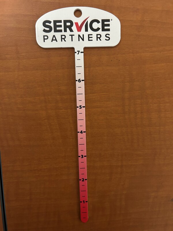 12 gauge steel insulation depth measuring tool.... from ASI 76797 Pelican Graphics