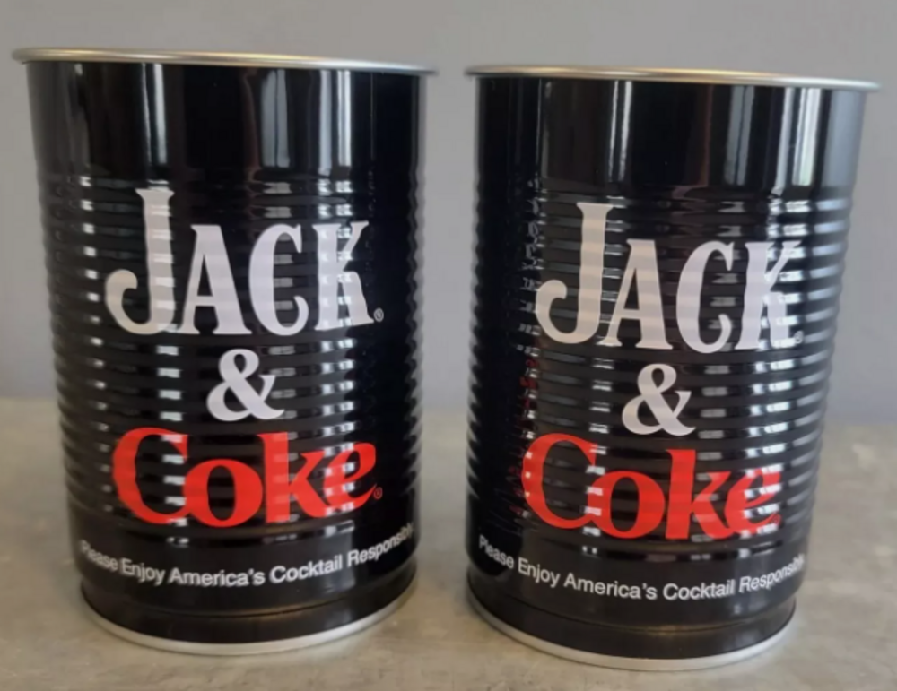 Custom Tin Can Cup 15 oz, full color imprint... from ASI 72657 Active Life Promo / Apres Ski