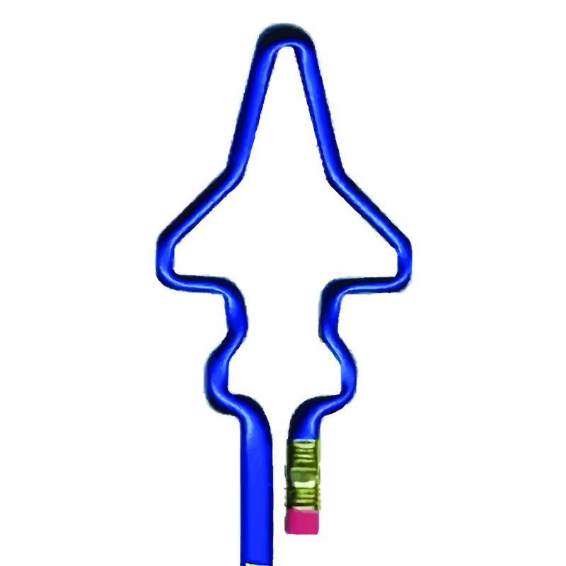 The original bent pencil! Real #2 lead pencils bent into one... from ASI 39850 The Bentcil Company / Bentcils™