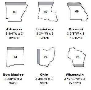 Group 3 Large Die cut Post it Note Pads ... from ASI 91240 3M/Promotional Markets Dept