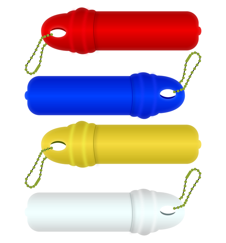 Keytainer - Floating Keychain with Removable Lid - Made in the... from ASI 56100 Gemini Ind Inc