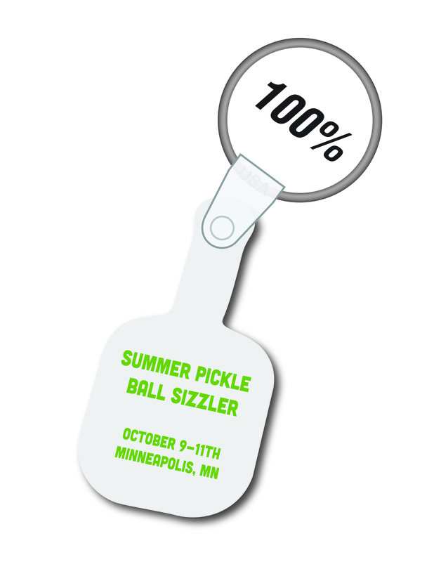 Soft Flexible Vinyl Keychain Custom Shaped... from ASI 56100 Gemini Ind Inc